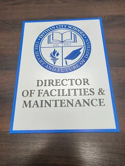 ADA-Braille Signs Photo